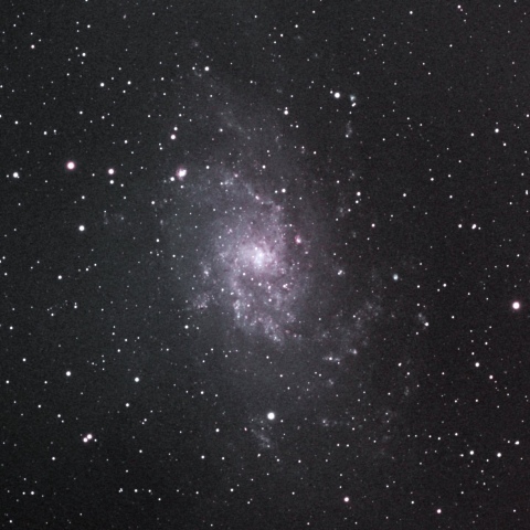 M33 渦巻銀河　さんかく座