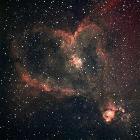 IC1805  ハート星雲