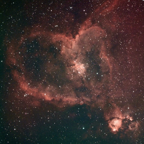 IC1805  ハート星雲