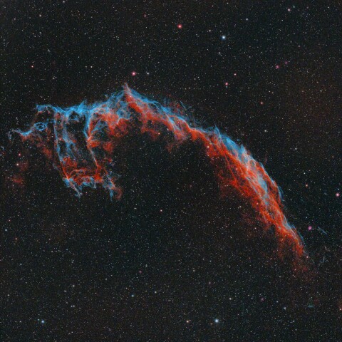 NGC6992 網状星雲　はくちょう座
