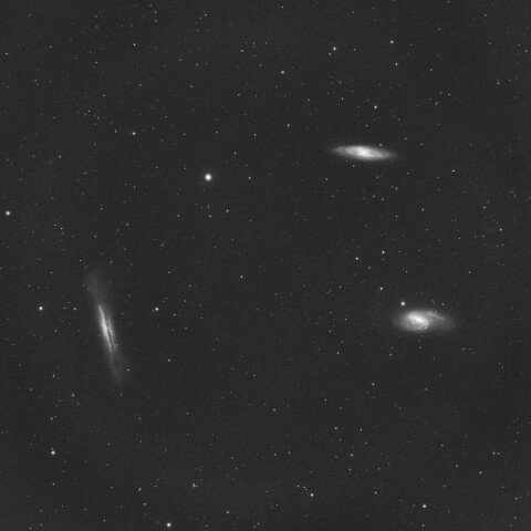 M65 M66 NGC3628 しし座のトリオ