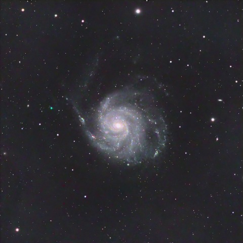 M101 回転花火銀河