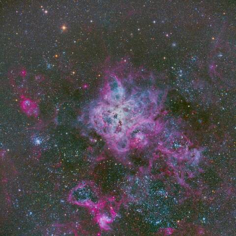リコー リモート撮影 NGC2070 タランチュラ星雲