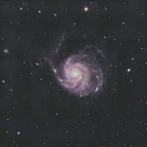 M101回転花火銀河