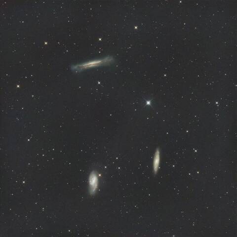 M65 M66 NGC3628 しし座のトリオ
