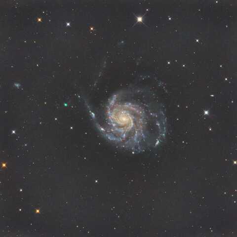 M101 回転花火銀河