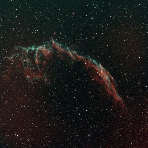 NGC6992-5 網状星雲　はくちょう座