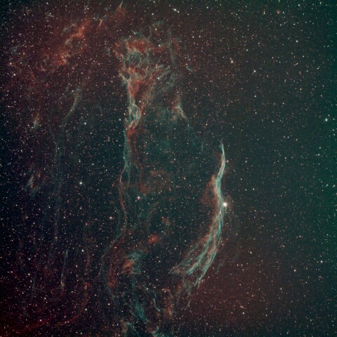 NGC6960 網状星雲　はくちょう座