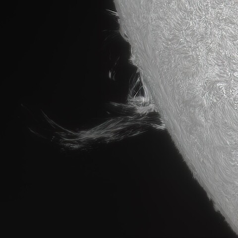 8月22日のプロミネンス