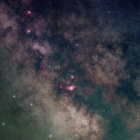 天の川銀河中心付近