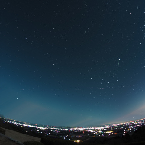 ふたご座流星群（星野風）