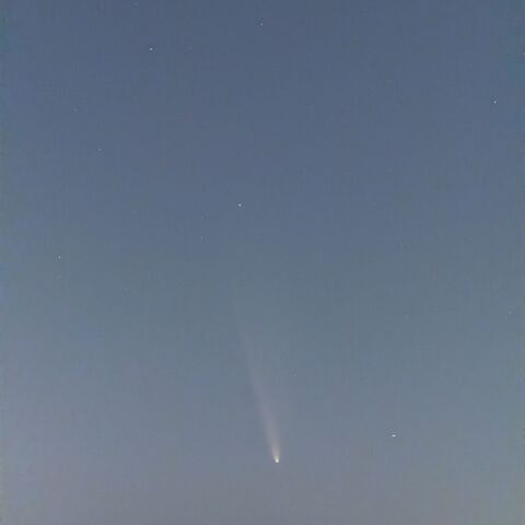 Apple iPhone 15 Pro Max による紫金山・アトラス彗星