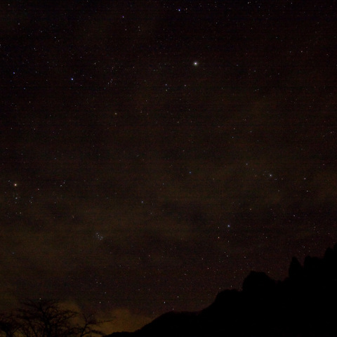 しし座流星群の流星痕