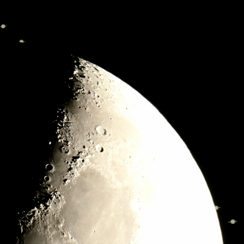 土星食 2024/12/08