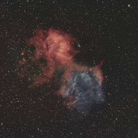 Sh2-132 ライオン星雲