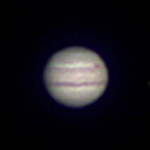 スリービーチ スーパーチビテレ60による木星