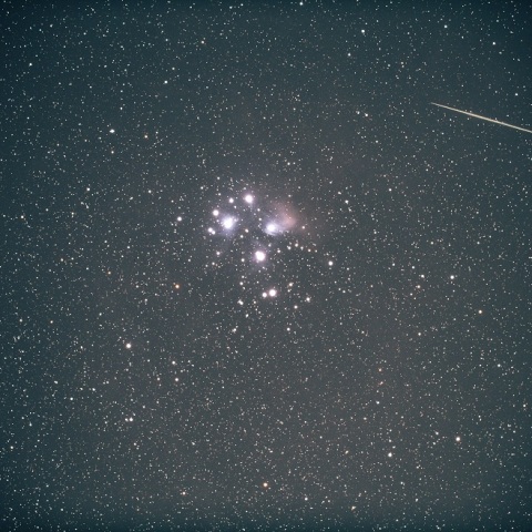 M45（昴）とオリオン流星群
