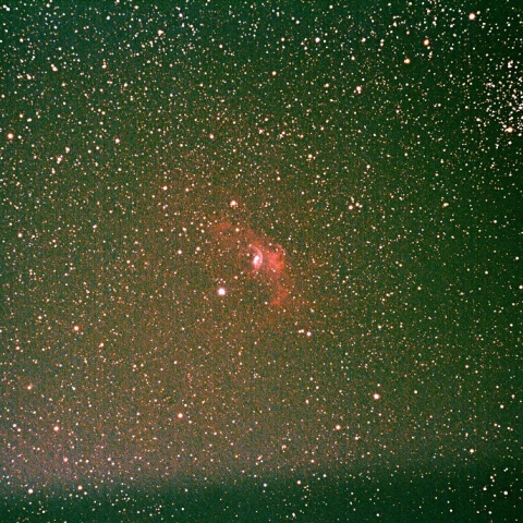 バブル星雲とM52（光害地）