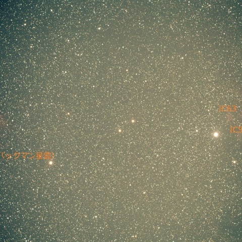 NGC281付近