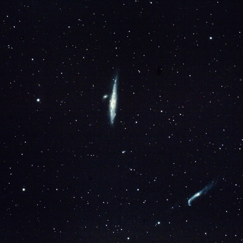 クジラ銀河NGC4631NGC4656