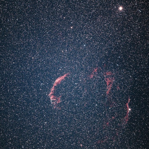 ε　アルジャナー付近と網状星雲