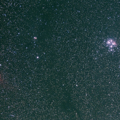 NGC1499＆M45コラボ