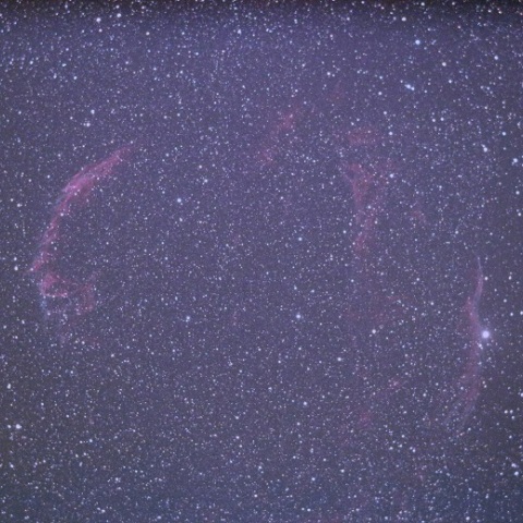 はくちょう座の網状星雲