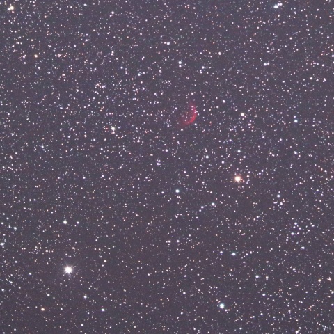 カシオペア座にあるバナナ星雲(Sh2-188)