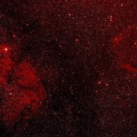 ケフェウス座の散光星雲