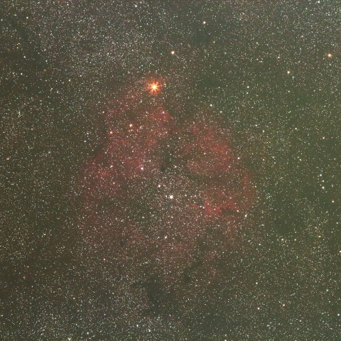 ガーネットスター近傍星雲・IC1396