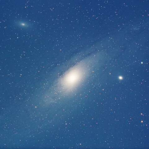 自宅（光害地）でのM31