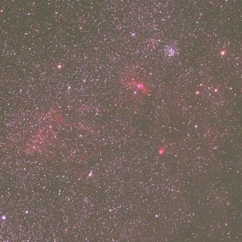 Ｍ52附近の散光星雲群