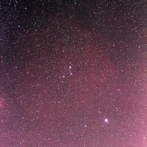 光害地でのエンゼルフィッシュ星雲