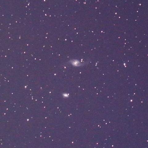 おおぐま座のNGC3718＆NGC3729