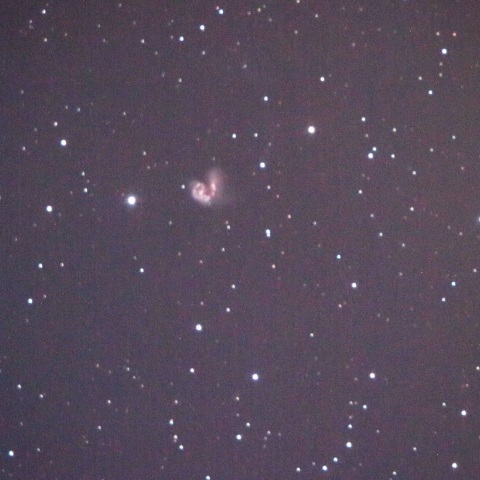 からす座のアンテナ銀河