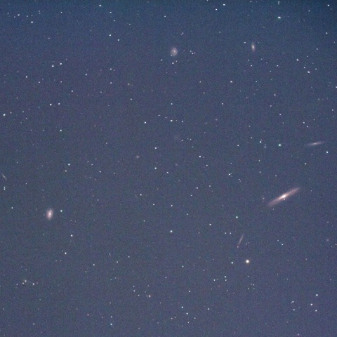 おとめ座銀河団NGC4212附近