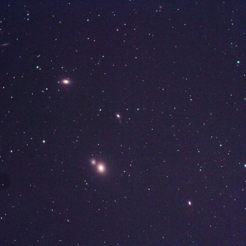 楕円銀河M59とM60