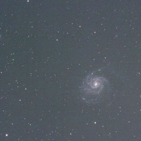 おおぐま座のM101銀河