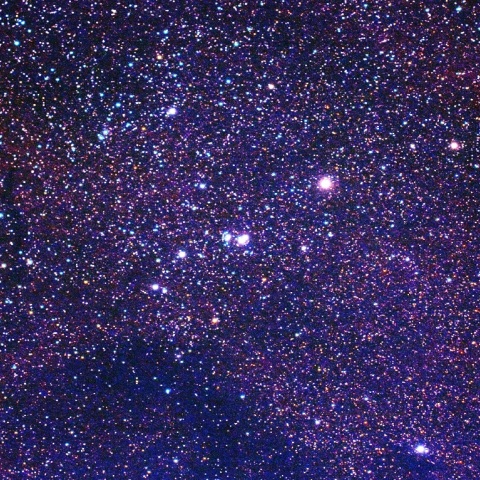 市街地のきらり散開星団NGC6871