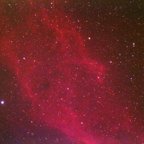 市街地でのペルセウス座NGC1499