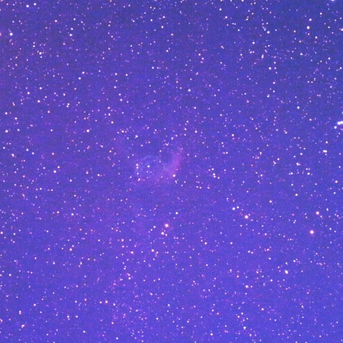 市街地でのおおいぬ座のNGC2359