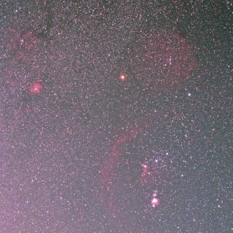 オリオン座＆いっかくじゅう座附近