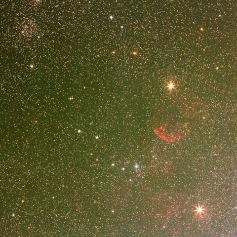 M35＆くらげ星雲周辺