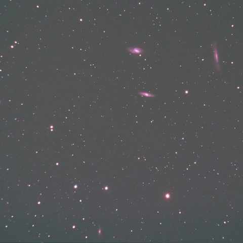 トリオ銀河＆NGC3593