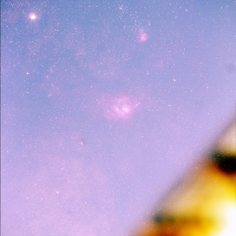 干潟星雲＆猫の手星雲附近