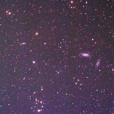 さんかく座NGC672周辺