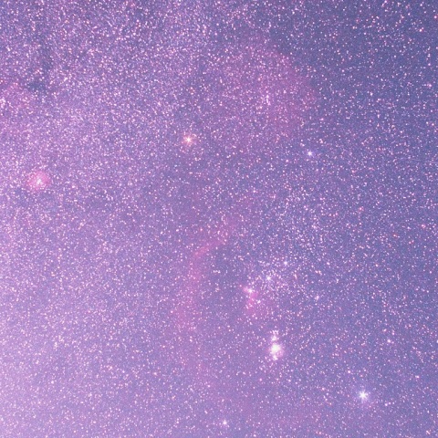 オリオン座周辺の星々