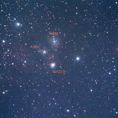 NGC2170付近