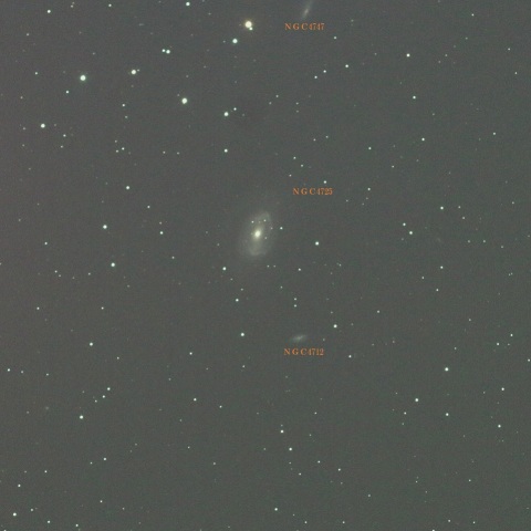NGC4725付近