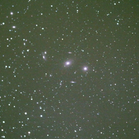 M84, M86おとめ座銀河団